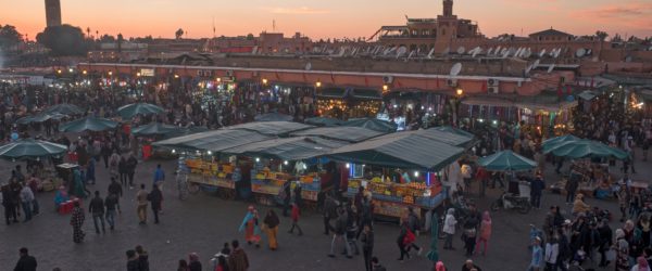 marrakesh markt marokko