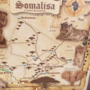 kaart somalisa natuur reservaat