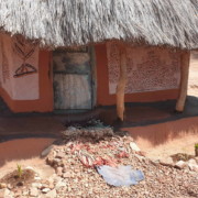 Zambia Zimbabwe stam huis tonga