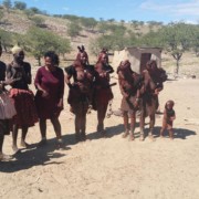 Himba Ovahimba tribe stam lokale bevolking
